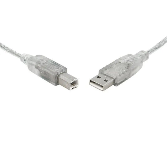 8Ware USB 2.0 Cable 0.5m / 50cm USB-A to USB-B Male to Male Printer Cable for HP Canon Dell Broth...