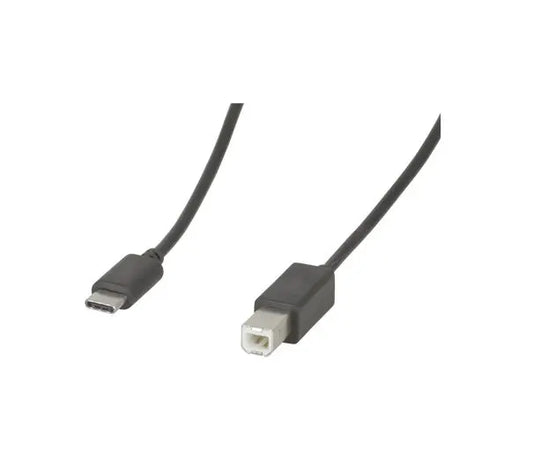 8Ware USB-B to USB-C Cable 1m Type-C to B Male to Male - 480Mbps - Cables