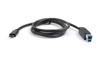 8Ware USB-C to USB-B Cable 1m Type-C to B Male to Male Black 10Gbps - Cables - Image 3