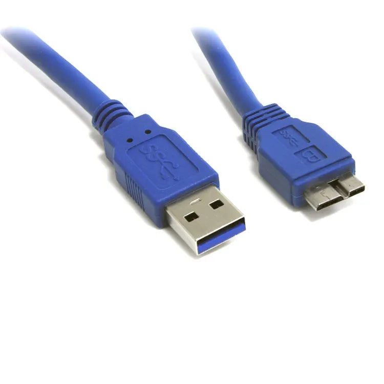 8Ware USB 3.0 to Micro USB Cable 3m Type A to Type B Male to Male for Charging or Data Sync Mobil...