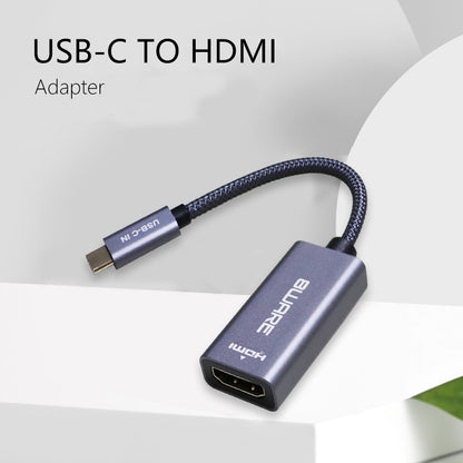 8ware 10cm USB-C to HDMI Male-Female Adapter Converter Cable Retail Pack for PC Laptop iPad  MacB... - Image 3