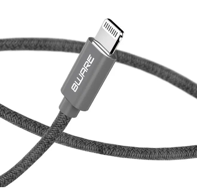 8ware 1.5m Super Ultra USB-C to Lightning Cable Super Fast charging Strength Aluminium flexible n... - Image 2