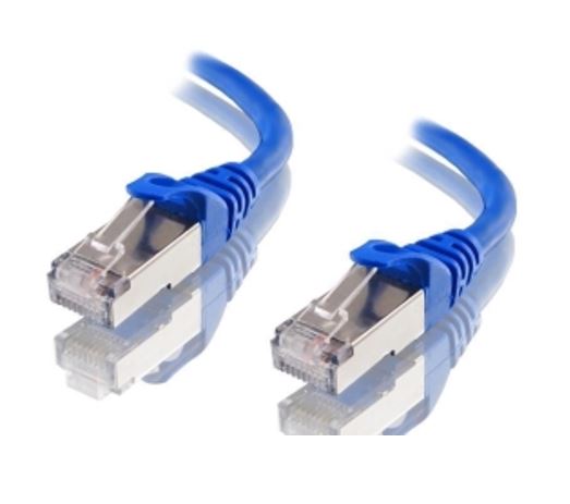 Astrotek CAT6A Shielded Ethernet Cable 1.5m Blue Color 10GbE RJ45 Network LAN Patch Lead S/FTP LS...