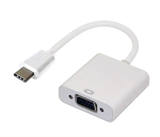 Astrotek Thunderbolt USB 3.1 Type C (USB-C) to VGA Adapter Converter Male to Female for Apple Mac...