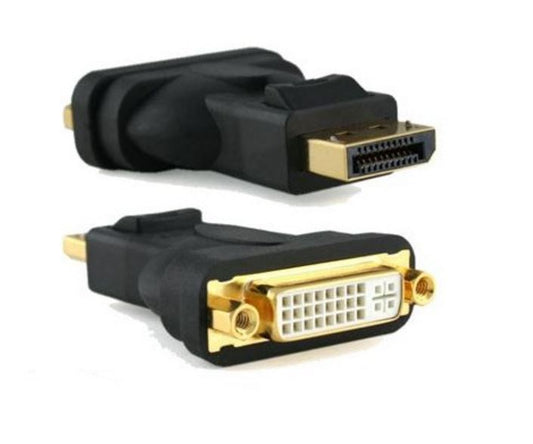 Astrotek DisplayPort DP to DVI-D Adapter Converter 20 pins Male to DVI 24+1 pins Female - Cables