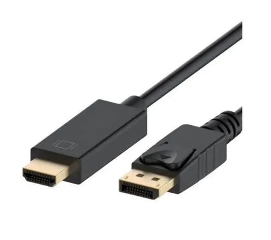Astrotek DisplayPort DP to HDMI Adapter Converter Cable 2m - Male to Male 1080P Gold-Plated for P...