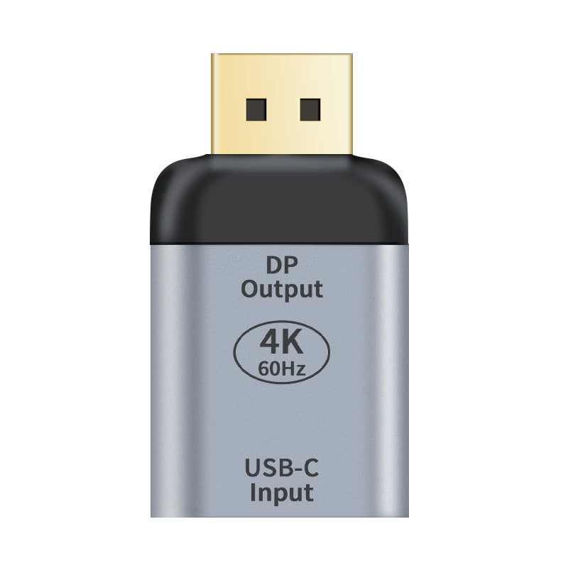 Astrotek USB-C to DP DisplayPort Female to Male Adapter support 4K@60Hz Aluminum shell Gold plati...