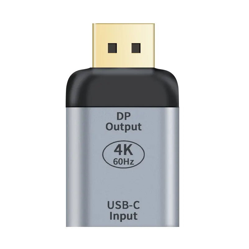 Astrotek USB-C to DP DisplayPort Female to Male Adapter support 4K@60Hz Aluminum shell Gold plati...