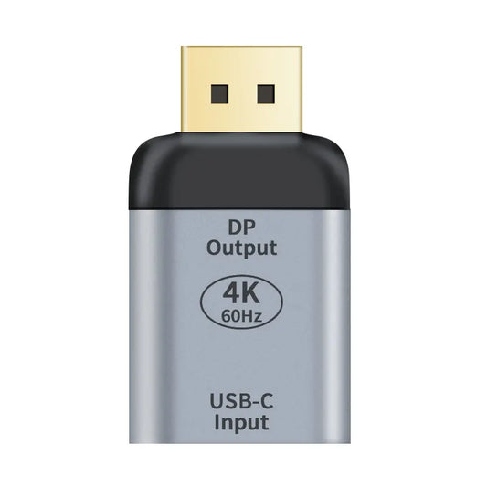 Astrotek USB-C to DP DisplayPort Female to Male Adapter support 4K@60Hz Aluminum shell Gold plati...