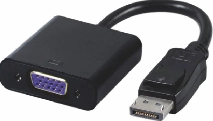 Astrotek DisplayPort DP to VGA Adapter Converter Cable 20cm Male to Female for Desktop Computer L...