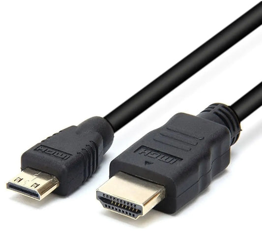 Astrotek Mini HDMI to HDMI Cable 1m with Ethernet 1.4V 3D HD 1080p Male to Male for Camera Camcor...
