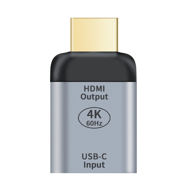 Astrotek USB-C to HDMI Female to Male Adapter support 4K@60Hz Aluminum shell Gold plating for Win...