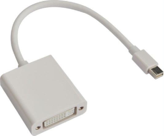 Astrotek Mini DisplayPort DP to DVI Cable 20cm - 20 pins Male to 24+5 pins Female Nickle RoHS - C...