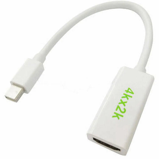 Astrotek Mini DisplayPort DP to HDMI Converter Adapter Cable 15cm - Male to Female 4K@60Hz Macboo...