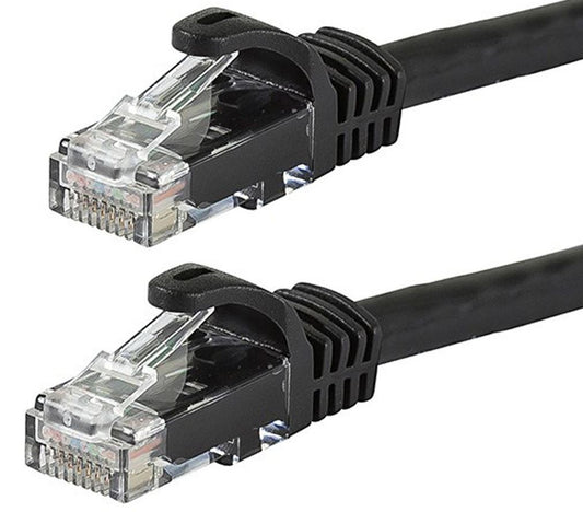 Astrotek CAT6 Cable 0.25m/25cm - Black Color Premium RJ45 Ethernet Network LAN UTP Patch Cord 26A...