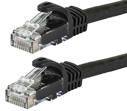 Astrotek CAT6 Cable 30m - Black Color Premium RJ45 Ethernet Network LAN UTP Patch Cord 26AWG CU J...