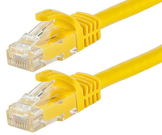 Astrotek CAT6 Cable 20m - Yellow Color Premium RJ45 Ethernet Network LAN UTP Patch Cord 26AWG CU...