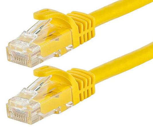 Astrotek CAT6 Cable 5m - Yellow Color Premium RJ45 Ethernet Network LAN UTP Patch Cord 26AWG CU J...