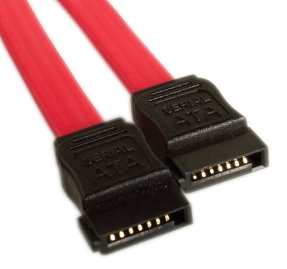 Astrotek Serial ATA SATA 2 Data Cable 50cm 7 pins to 7 pins Straight 26AWG Red ~CB8W-FC-5031 CB8W...