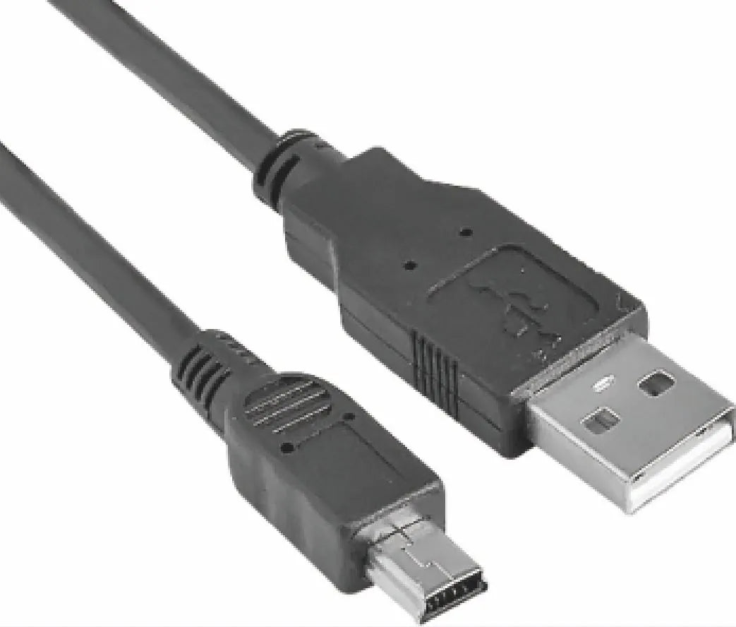 Astrotek USB 2.0 Cable 1m - Type A Male to Mini B 5 pins Male Black Colour RoHS - Cables