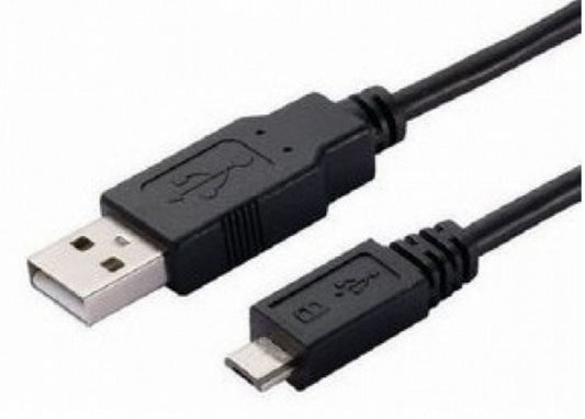 Astrotek USB to Micro USB Cable 3m - Type A Male to Micro Type B Male Black Colour RoHS - Cables