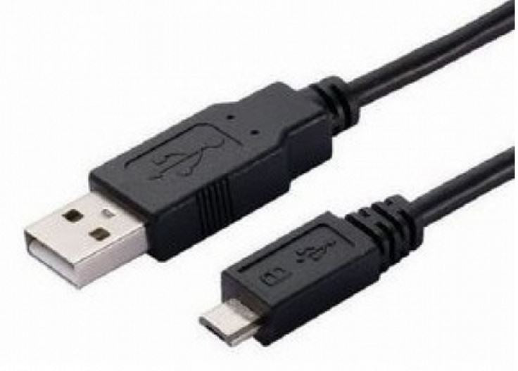 Astrotek USB to Micro USB Cable 2m - Type A Male to Micro Type B Male Black Colour RoHS - Cables