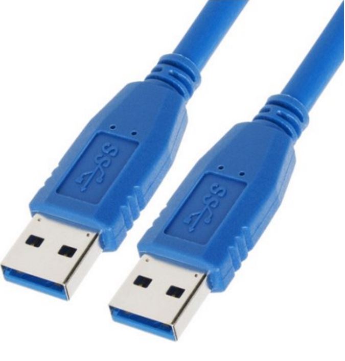 Astrotek USB 3.0 Cable 1m - Type A Male to Type A Male Blue Colour - Cables