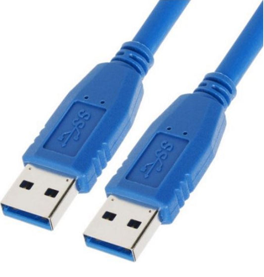 Astrotek USB 3.0 Cable 1m - Type A Male to Type A Male Blue Colour - Cables