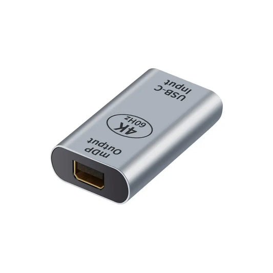 Astrotek USB-C to Mini DP DisplayPort Female to Female Adapter support 4K@60Hz for iPad Pro Macbo...