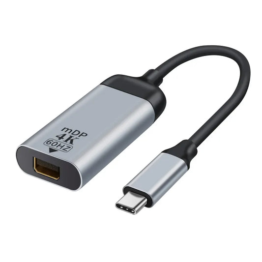 Astrotek USB-C to Mini DP DisplayPort Male to Female Adapter 15cm cable support 4K@60Hz for iPad...