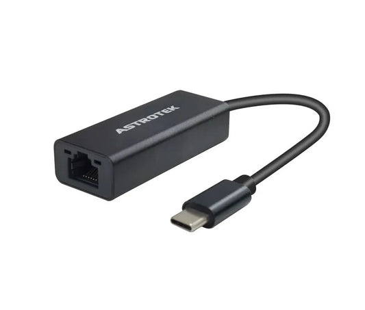 Astrotek USB-C to RJ45 Gigabit LAN Network Ethernet Adapter 15cm Cable Male to Female for HP Leno...