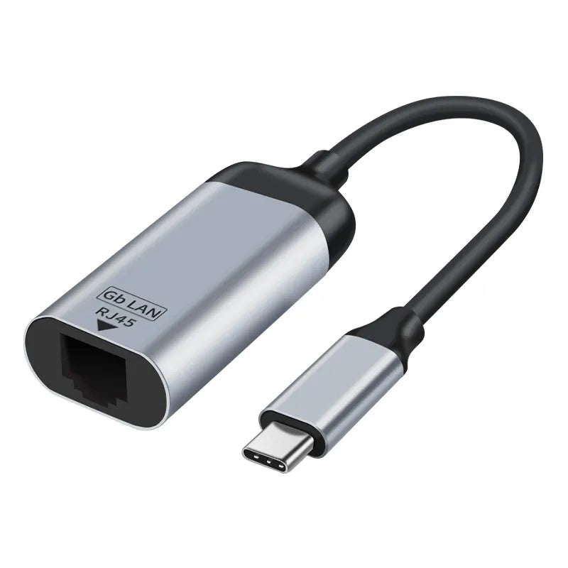 Astrotek USB-C to RJ45 Gigabit LAN Network Ethernet Adapter 15cm Cable Male to Female for HP Leno...