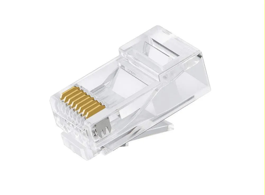 Astrotek CAT6 UTP -RJ45 Connector 8P8C Network Plug 3 Prong Blade 3U'  Gold plating (50pcs/bag)...