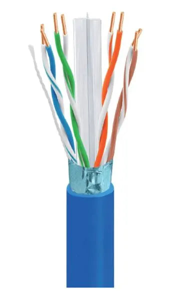 Astrotek CAT6 FTP Cable 305m Roll - Blue Full 0.55mm Copper Solid Wire Ethernet LAN Network 23AWG... - Image 3