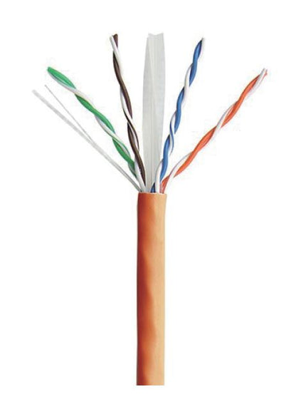Astrotek CAT6 UTP Cable 305m Roll - Orange Full 0.55mm Copper Solid Wire Ethernet LAN Network 23A... - Image 3