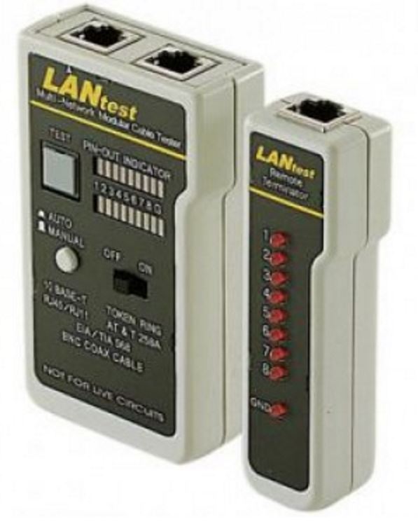 Astrotek RJ45 RJ11 Coaxial Network Ethernet LAN Phone Cable Tester Wire Tracker - Cables