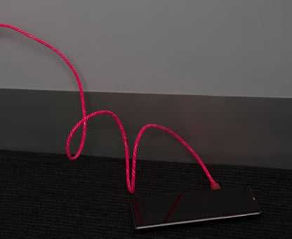 Astrotek 1m LED Light Up Visible Flowing Micro USB Charger Data Cable Pink Charging Cord for Sams... - Image 4