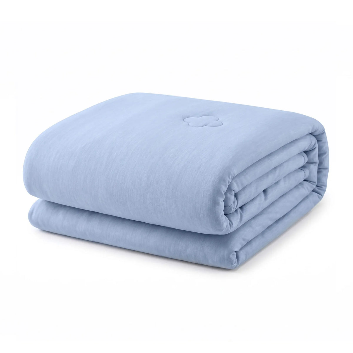 Giselle Cooling Blanket 130cm x 170cm Double Sided Summer Throw Lightweight Blue - Image 8