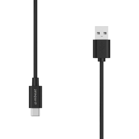 (LS) mbeat® Prime 2m USB-C To USB Type-A 2.0 Charge And Sync Cable - High Quality/480Mbps/Fast Ch...