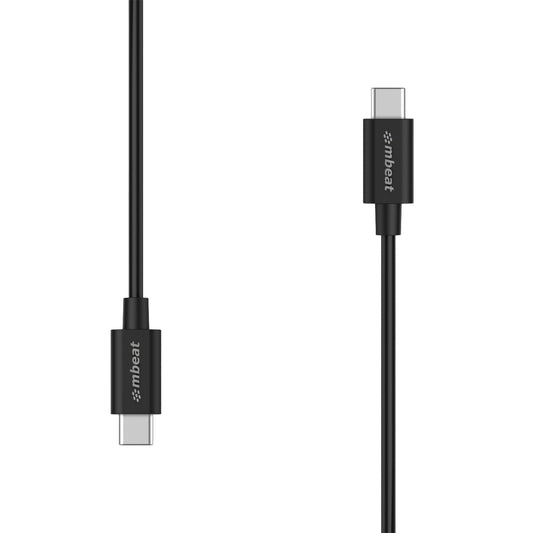 mbeat® Prime 2m USB-C to USB-C 2.0 Charge And Sync Cable High Quality/Fast Charge for Mobile Phon...