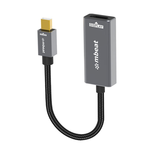 mbeat® Tough Link Mini DisplayPort to HDMI Adapter  Seamless Connectivity  HDMI Version: 1.3  108...