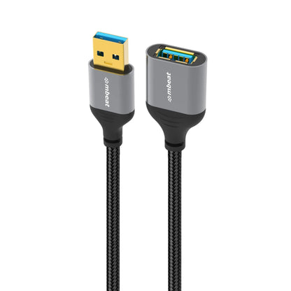 mbeat® Tough Link 1.8m USB 3.0 to USB 3.0 Extension Cable  Plug-and-Play Adaptive Practicality Sp...