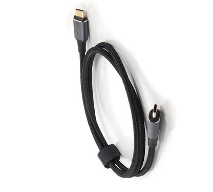 Oxhorn USB 4.0 Type C to Type C Gen3 1m Cable 40Gbps 5A 100W 8K@60Hz E-Marker Chip Aluminum Header  Supports USB 3.2 / 3.1 / 3.0 Black