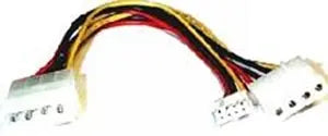 8ware Power Splitter to Hard  FDD + Floppy drv 1x Molex (Female) to 2x Molex (Male) + 1x Floppy (...