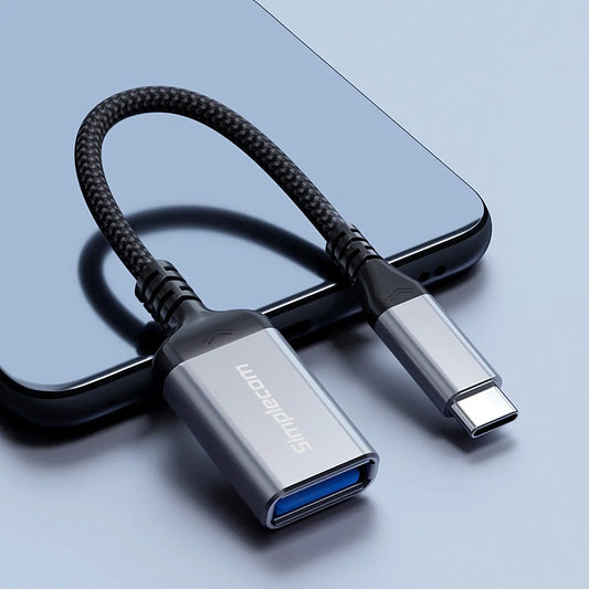 Simplecom CA131 USB-C Male to USB-A Female USB 3.0 OTG Adapter Cable - Cables - Image 2