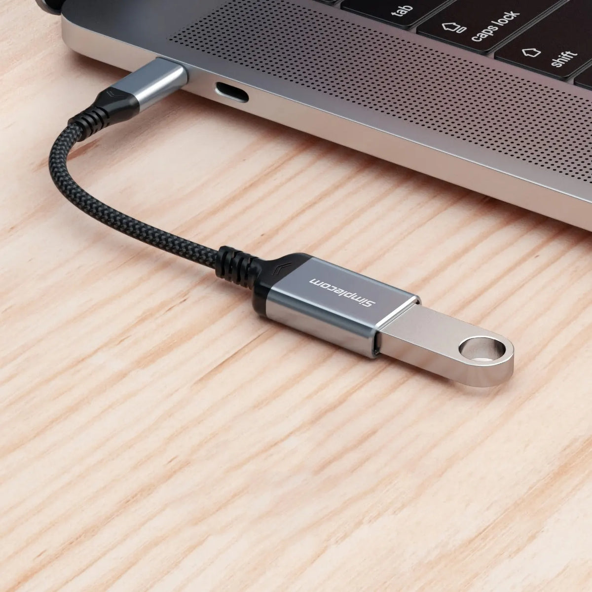 Simplecom CA131 USB-C Male to USB-A Female USB 3.0 OTG Adapter Cable - Cables - Image 4