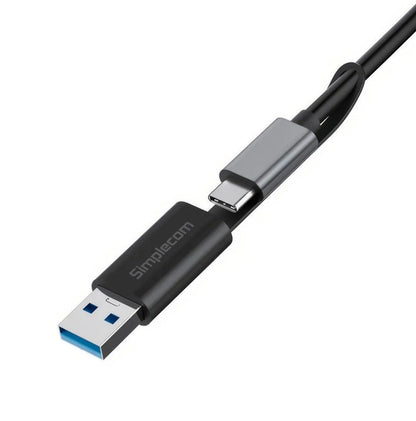 Simplecom CA132 USB-A Male to USB-C Female Adapter USB 3.2 Gen 2 Data  Charging Double-Side 10Gbp... - Image 3