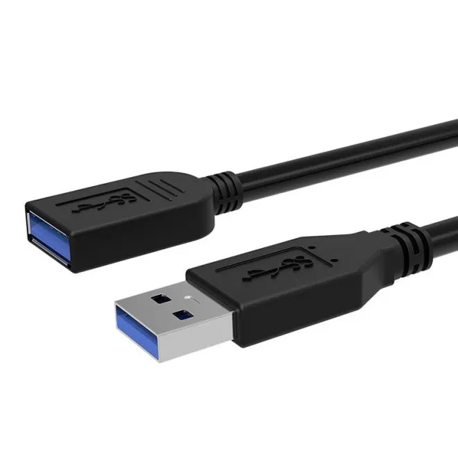 Simplecom CA305 0.5M USB 3.0 SuperSpeed Extension Cable Insulation Protected 50CM - Cables