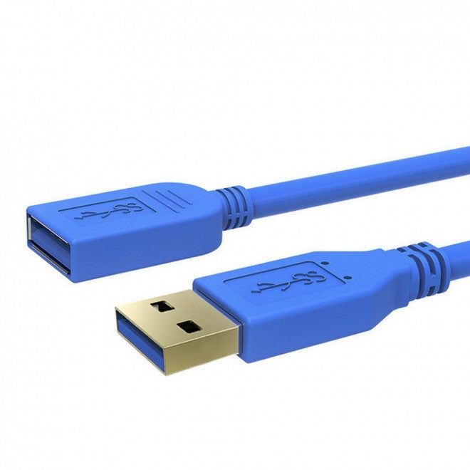 Simplecom CA312 1.2M 4FT USB 3.0 SuperSpeed Extension Cable Insulation Protected Gold Plated - Ca...