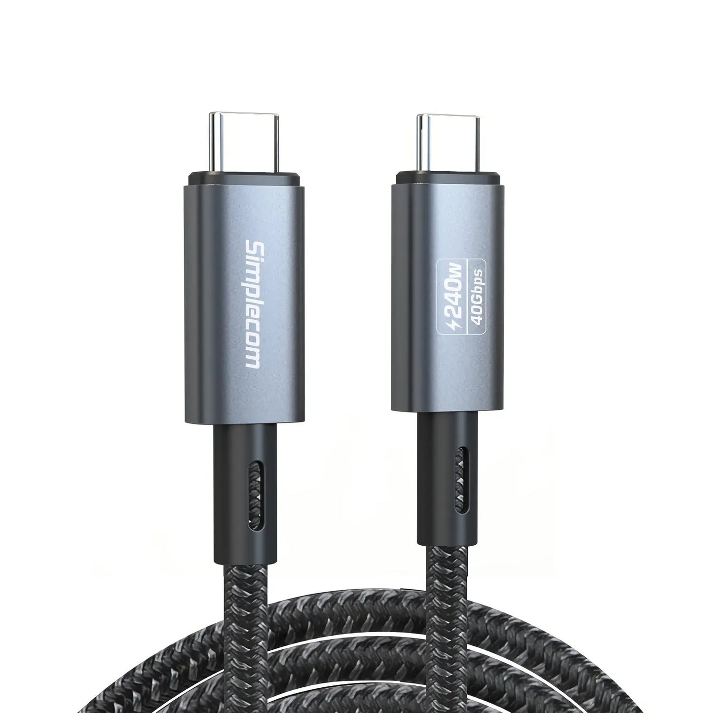 Simplecom CA612 USB-C to USB-C Cable USB4 40Gbps 5A 240W PD3.1 8K@60Hz 1.2M - Cables